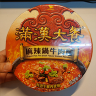 滿漢大餐 麻辣鍋牛肉麵 204g