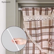 Flym Adjustable Curtain Rod Metal Curtain Rod Holder Without Drilling Curtain Stick Shower Rod Wardrobe  Extendable Stick EN