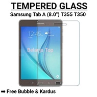 Tempered Glass Samsung Tab A (8.0") T355 T350 Anti Gores Kaca Tablet