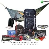 paket tas mendaki TNF elektra 60L paket mendaki murah tas gunung lokal 60L elektra