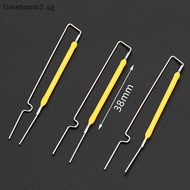 TBHB  10Pcs 3v 38mm Led Filament Bulb Lamp Parts Ceramic Spot Welding Filament Wire Lamp Filament Le