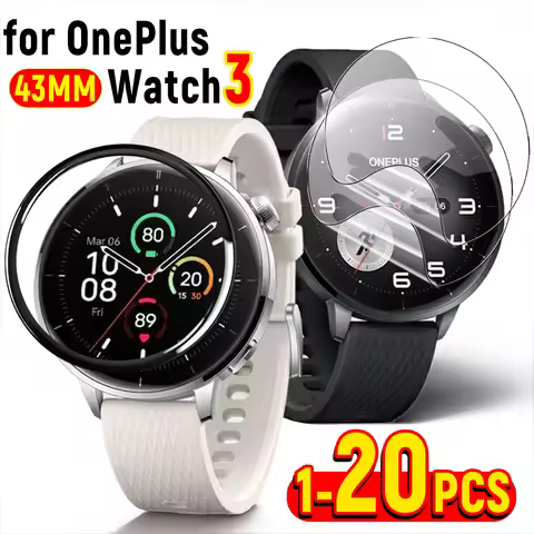 For OnePlus Watch 3 43MM Hydrogel Film & Composite Films Screen Protectors HD Anti-scratch Protectiv