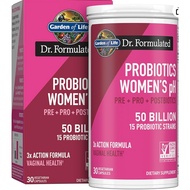 Garden of Life Dr Formulated Once Daily 3-in-1 Complete Prebiotics, Postbiotics & Probiotics for Wom