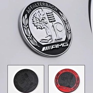 1X 3D Metal 6.5cm Apple Tree Sticker Badge Body Decal C-pillar Side Logo For Metcedes Benz A C S E C