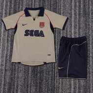 Arsenal 01-02  away retro kids kit jersey
