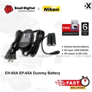 EH-65A EP-65A AC Power Supply Adapter AA Dummy Battery  EP-65A DC Coupler for Nikon camera L31 L32 L