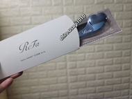 新版現貨👑附送梳子清潔抹布👜 藍色✨️日本 ReFa黎珐 Heart Comb Aira 防靜電 愛心梳摺叠梳 扁梳小顏瀏海專用