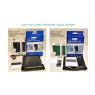 NETWORK CABLE TESTER RJ45/RJ11/BNC/Cat5/Cat5e/Cat6/4P4C/8P8C LAN CABLE TESTER INTERNET CABLE TESTER