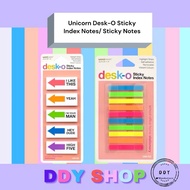 Unicorn Desk-O Sticky Index Notes/ Sticky Notes