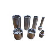 MAJESTA 3/8" Dr.  Pendek soket / Panjang Soket/Box socket / Deep Socket 12point 6mm ~ 24mm