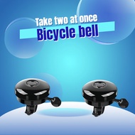 TEMU 2-pack Black Metal Bike Bell - 100db Clear Ringretro Style | Easy & Installweather-proof Coatin