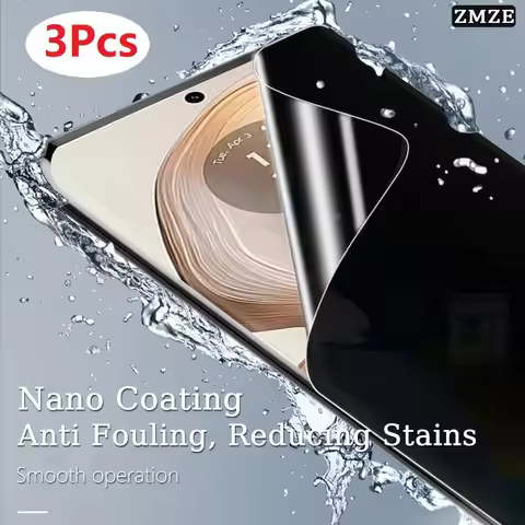 3Pcs Privacy Hydrogel Film for Motorola Edge 70 Pro 60 Fusion 50 40 Ultra Neo G86 G85 Screen Protect