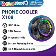 [2024 New] BlueWow 27W X108 Phone Radiator for Mobile Phone Phablet Fan Semiconductor Mobile Phone C
