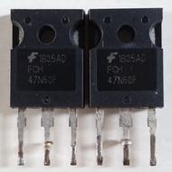 MOSFET FCH47N60F (47A 600V) Original Removal Already Passed Normal Test Price 1 Pcs