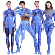 Avatar Jumpsuit cosplay Costume Avatar 2 Children Clothes Stage Suit Hero Adult Tights
