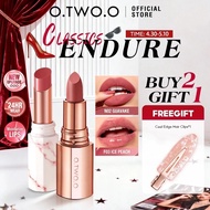 O.TWO.O Gincu Matte Kissproof Lipstick 24J Tahan 11 Warna