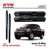 Isuzu D-Max D Max KYB Kayaba Heavy Duty Rear Absorber Set 553222