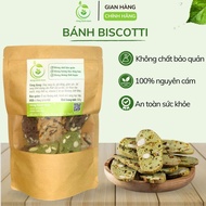 Biscotti Cake mix 3 Flavors Raw Green Nuts Super Seed, Whole Wheat, No Sugar, Nutritious Breakfast