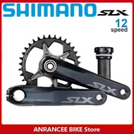 Shimano SLX FC M7100จานหน้า1X12 2X12ความเร็วจักรยานภูเขา MTB 165มม. 170มม. 175มม. 30T 32T 34T 36-26T