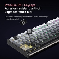 FURYCUBE IP98 Waterproof Knob Gradient Keyboard PBTKeyboard RGB Screen Office & Gaming Slient Comput