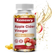 Apple Cider Vinegar Capsules - Contains The Mother's Vegan Apple Cider Vinegar - Appetite Suppressant - Supports Weight Loss and Boosts Metabolism