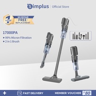 Simplus Upgraded 3 In 1 Vacuum Cleaner Portable Vacuum Cleaner Ultra Quiet 16000Pa Strong Suction Ha