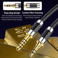 Uenjoyment YYTCG Hifi 4.4mm to 3.5mm Audio cable silver plated 4.4mm Balance to 3.5 mm aux jack Bala