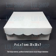 [PER 10 LEMBAR] DUS NASI 20cmx20cm R10K 350gr & 310gr AK