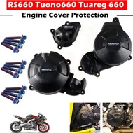 Motorcycles Engine Cover Protection Case For Case GB Racing For Aprilia RS660 TUONO 660 Tuareg 660 E