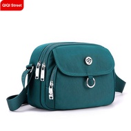 Messenger bag womens 2024 new fashion nylon cloth womens bag shoulder bag light coin purse small bag mother bag