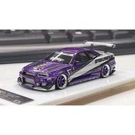 404error 1: 64 GTR R34 American Customized Version Candy Purple Brand New Unopened, Chat before Phot