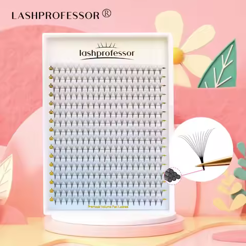 Lashprofessor 320Fans Premade Volume Fans 8D Pointy Base Russian Volume Fans Lashes Professional Eye