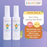[TWIN PACK] 2 Pcs Calmy Calming Kids 60ml - Relieves Fever, Colds, and Flu Symptoms in Children With