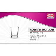 Thailand LUCKY LG41 Classic Rosytime Shot Glass Tumbler Cup Small Glass Shot Glass Candle Glass 玻璃杯 