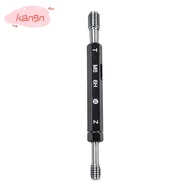 KANGN Thread Plug Gauge, Double Ends 6H Tolerance Measurement Hand Tool, Precision Hex Handle M6*1.0