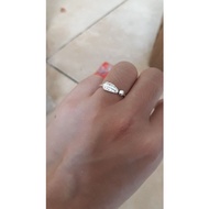 Feather ring - open ring