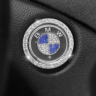 BMW Diamond inlay One click start button Car Ignition switch Sticker Decal Ring Decoration For G20 F