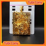 [ Special edition ] Gold-plated dragon pendant 6 cm M151223-154-KT Tubi Cony