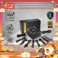 Segotep GP1350G 80 Plus Gold 1250W Full Modular Mining Power Supply (PSU) - For BitCoin Mining Purpo