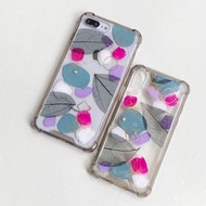 揮毫之間 -手繪塗鴉乾燥花金屬手機殼