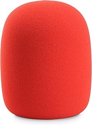 LEFXMOPHY Red Windscreen for Samson G-Track Pro / C01 / C01U Pro / C01UPRO / CO1 Mic Pop Filter Micr