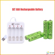 SET AAA Rechargeable Battery 1.2V Ni-MH