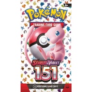 English Pokemon 151 Booster Pack