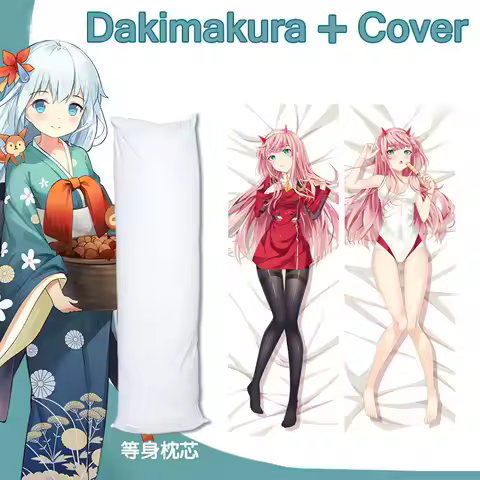 DARLING In The FRANXX ZERO TWO 02 Anime Dakimakura with Pillowcase Body Pillow Hug Bed Pillow Otaku 