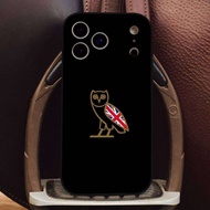 Drake O-OvO OWL Phone Case For IPhone 17 16 15 14 13 12 11 X XR XS Plus Pro Max Mini Soft Black Cove