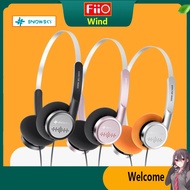 FiiO Snowsky Wind Wired HIFI Headphone 40mm Dynamic Rotating Adjustable Earmuffs Lightweight Retro E