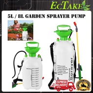 [ECTAKE] 5 / 8 Litre Garden Sprayer Pump Sprayer Racun Pump Pressure Garden Sprayer Pump (RANDOM COL