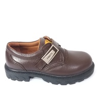 sepatu finotti 97513 boot pendek fashion pria premium kulit asli modis - coklat 41