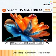 Xiaomi TV S Mini LED 98" 2026 QLED Display 144Hz Refresh rate | 3+32GB Large Memory