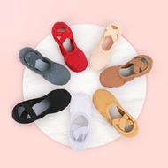 Ballet Shoes For Dancing Women Ballet Flats Slippers Canvas Ballet Shoes Split Sole Ballerina Slip On Practice Shoes